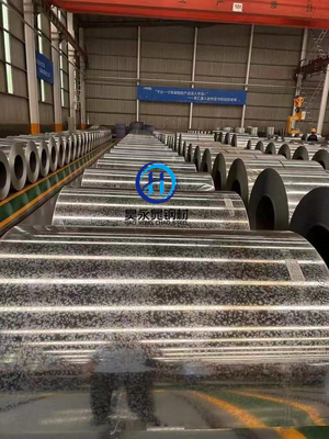 1219 mm de largeur revêtement en zinc chromé bobine d'acier galvanisé pour les tôles de toiture