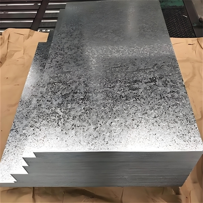 Plaque d'acier galvanisé de 0,4-3,0 mm d'épaisseur pour la fabrication