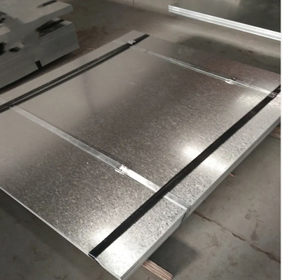 Plaques d'acier galvanisées électroniques de 1500 mm de large EG Plaque métallique avec service de soudage DC01