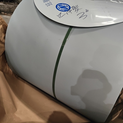Coil d'acier galvanisé anti-empreintes digitales prépeint pour cadre de porte